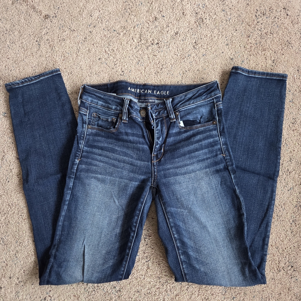 American Eagle Outfitters Women's Blue Jeans